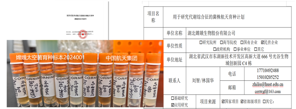 “嫦娥飞天计划”获批并进入实施阶段ㅡㅡ太空菌产业有望成为亚健康群体康复的福音